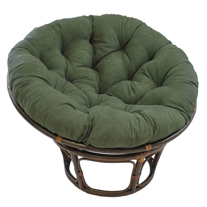 World Menagerie Papasan Indoor Seat/Back Cushion & Reviews Wayfair